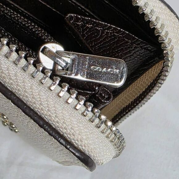 Coach F22314 Studded Pebble Leather Hobo & Wallet Set - Picture 4 of 16